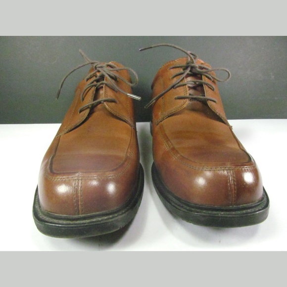 Florsheim DM2 Split Toe Shoes 8.5W Leather Uppers - Picture 2 of 8